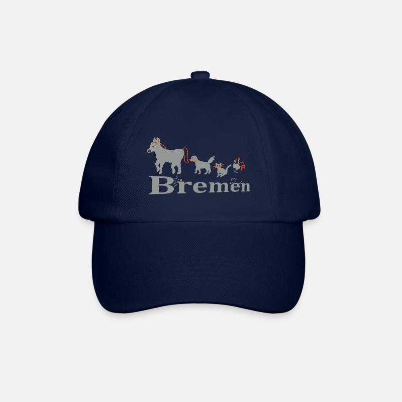 Bremen - Baseballkappe - Blau/Blau