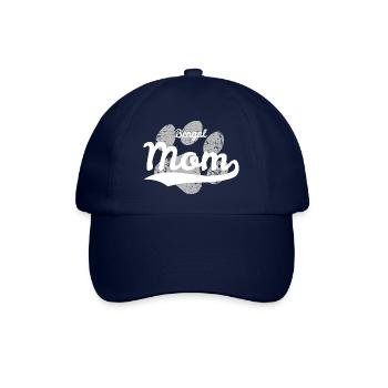 Bengal Mom - Baseballkappe - Blau/Blau - Vorne
