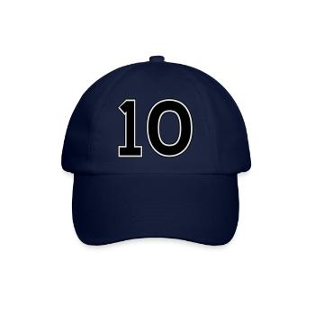 N ° 10 - Casquette classique - bleu/bleu - Devant