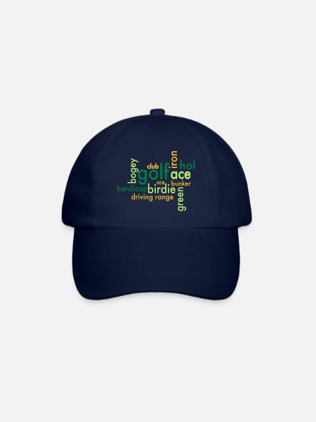golf - Baseballkappe - Blau/Blau
