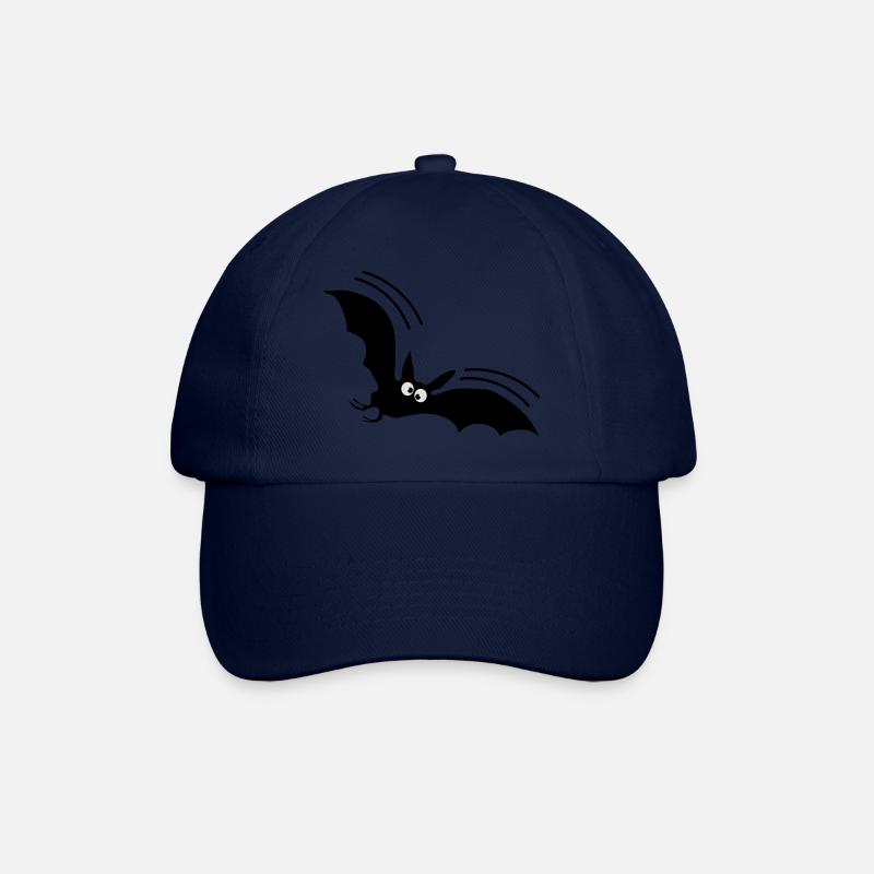 fledermaus - Baseballkappe - Blau/Blau