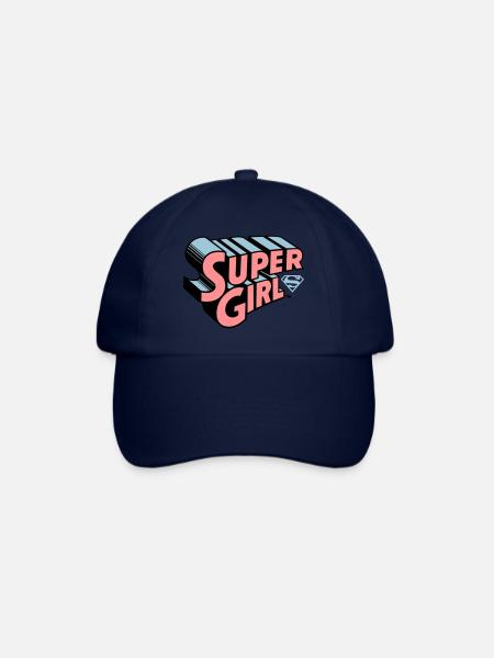 Supergirl Logo Original - Baseballkappe - Blau/Blau