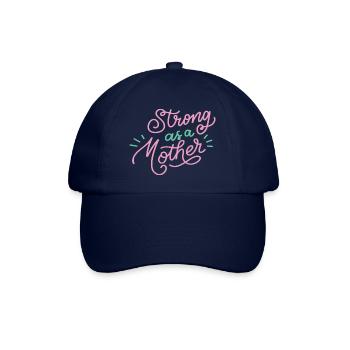 Strong as a mother | Mother’s Day - Baseball Cap - blue/blue - Front