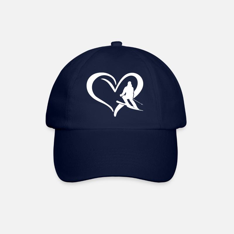 Ski Skiing Après-Ski - Baseball Cap - blue/blue