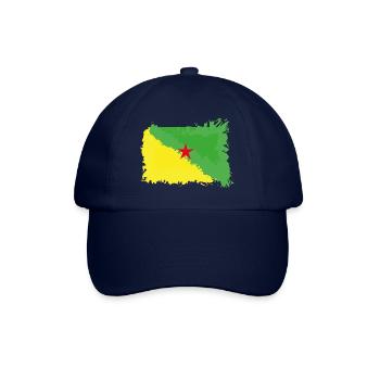Drapeau Guyane - Casquette classique - bleu/bleu - Devant