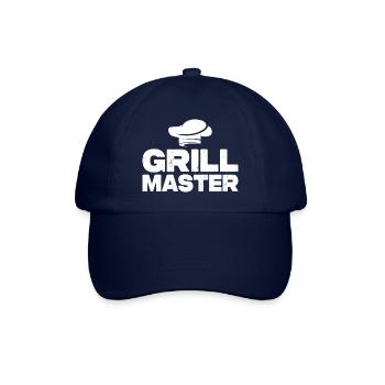 Grill Master - Grillen BBQ Grillmeister - Baseballkappe - Blau/Blau - Vorne