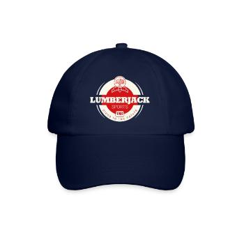 bûcheron sport cercle rouge - Casquette classique - bleu/bleu - Devant