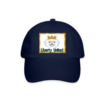 Zwergspitz, Liberty united, Asseccoires, Pullover - Baseballkappe - Blau/Blau - Vorne