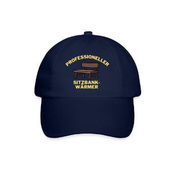 Professioneller Sitzbank-Wärmer - Baseballkappe - Blau/Blau - Vorne