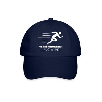 Biking Running Marathon Triathlon Bike - Baseball Cap - blue/blue - Front