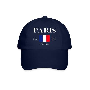 PARIS - Casquette classique - bleu/bleu - Devant
