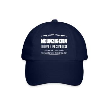 30 Geburtstag Frau Mann Gebaut in den Neunzigern - Baseballkappe - Blau/Blau - Vorne