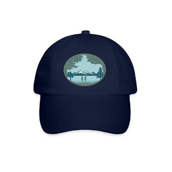 Du brauchst etwas Ruhe - Baseballkappe - Blau/Blau - Vorne