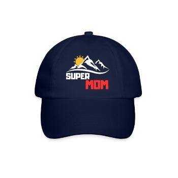 Super Mama - Baseballkappe - Blau/Blau - Vorne