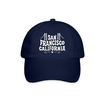 San Francisco California - Casquette classique - bleu/bleu - Devant