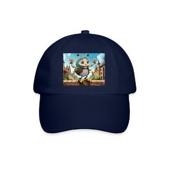 Auf der Mauer auf dem Aussichtspunkt Auf der Mauer - Baseballkappe - Blau/Blau - Vorne
