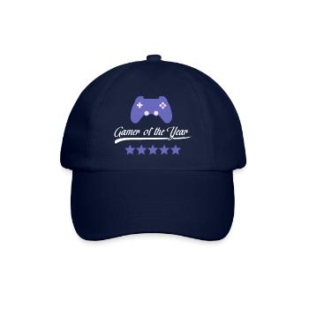 Gamer of the Year - Lila - Baseballkappe - Blau/Blau - Vorne