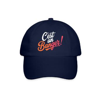 C'est un banger! - Casquette classique - bleu/bleu - Devant