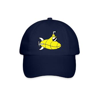 U-Boot Unterseeboot Tauchgang Tauchboot Kapitän - Baseballkappe - Blau/Blau - Vorne