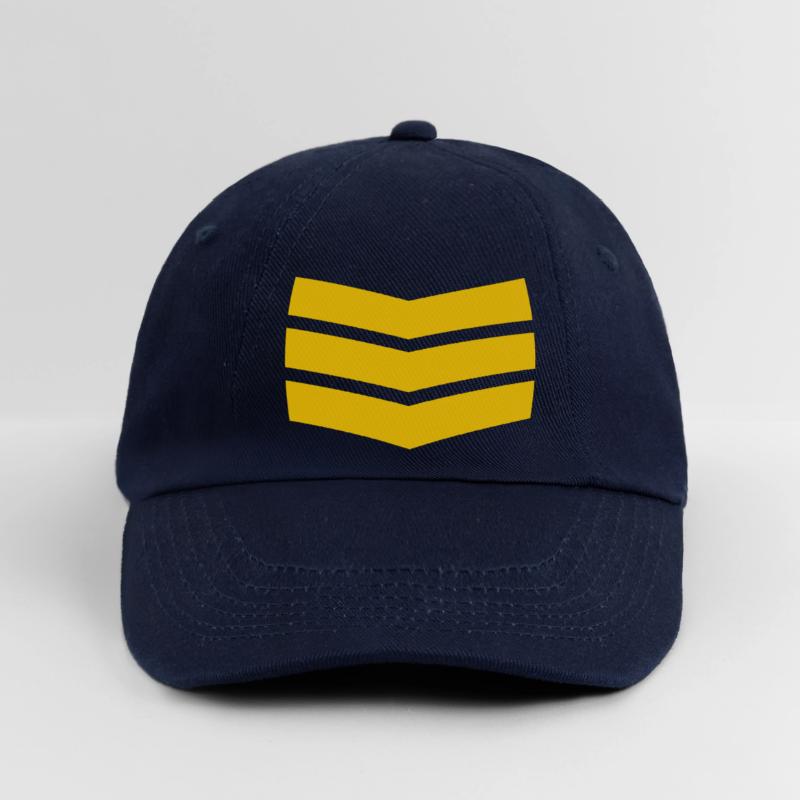 Chevron Stack Bold Pattern Baseball Cap
