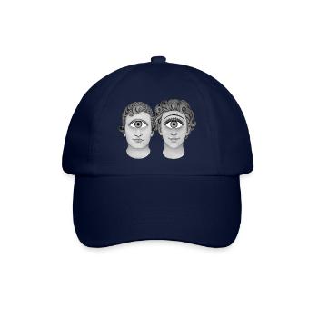 CYCLOPS IN LOVE - black & white - Casquette classique - bleu/bleu - Devant