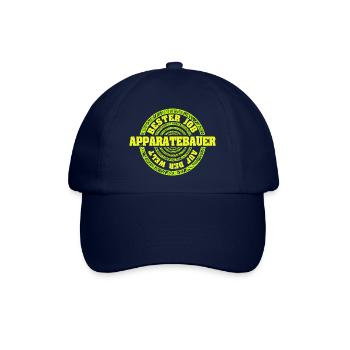 Geschenk für Apparatebauer - Baseballkappe - Blau/Blau - Vorne