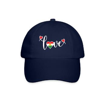 Kurdistan Flag,Kurdistan,Syria,Iraq,Iran,Flag - Baseball Cap - blue/blue - Front