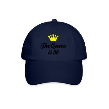 50 - Baseballkappe - Blau/Blau - Vorne