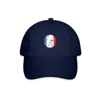 pompier logo - Casquette classique - bleu/bleu - Devant