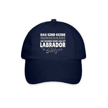 Hundeliebe Labrador - Baseballkappe - Blau/Blau - Vorne