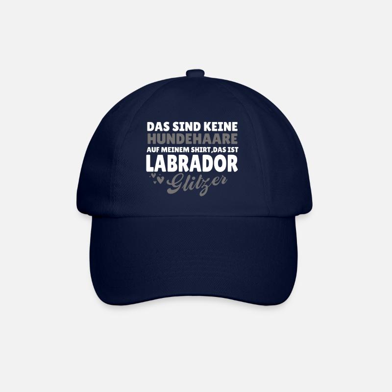Hundeliebe Labrador - Baseballkappe - Blau/Blau