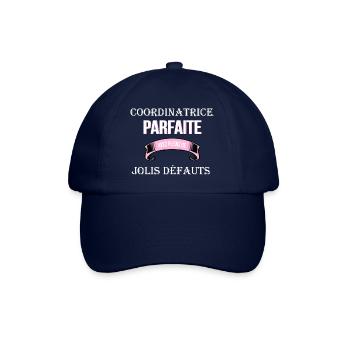 Coordinatrice cadeau humour - Casquette classique - bleu/bleu - Devant