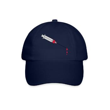 Blood Syringe - Casquette classique - bleu/bleu - Devant