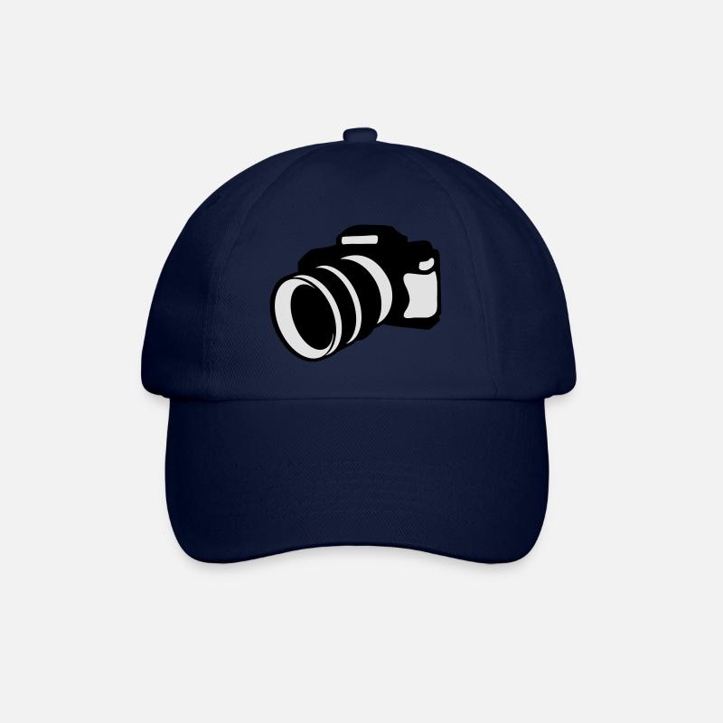 Camera - Baseball Cap - blue/blue