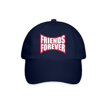 friends forever party infinity team crew friends - Baseball Cap - blue/blue - Front