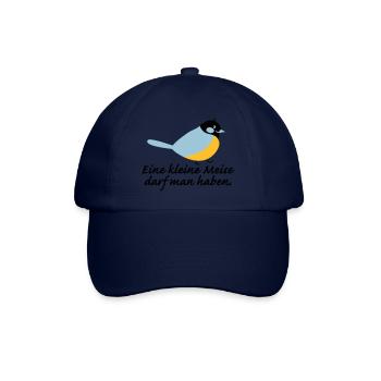 kleine Meise - Baseballkappe - Blau/Blau - Vorne