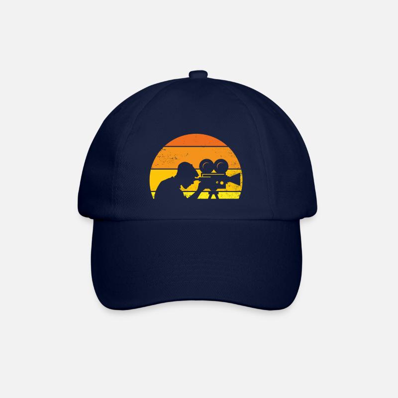 CINÉMA idée cadeau original pour cinéphile - Casquette classique - bleu/bleu