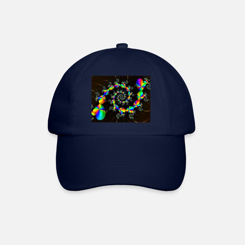 SPIRAL RAINBOW HEARTS - Baseballkappe - Blau/Blau