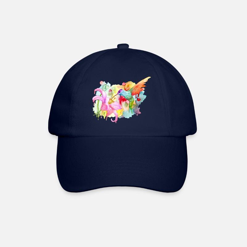 humming-bird - Baseball Cap - blue/blue
