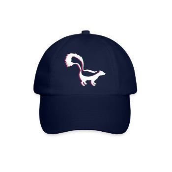 stinktier - Baseballkappe - Blau/Blau - Vorne
