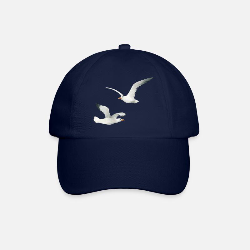 drôles de mouettes - Casquette classique - bleu/bleu