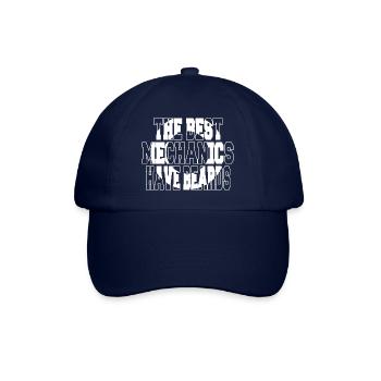 baseballclothing happy funny jokes - Baseball Cap - blue/blue - Front