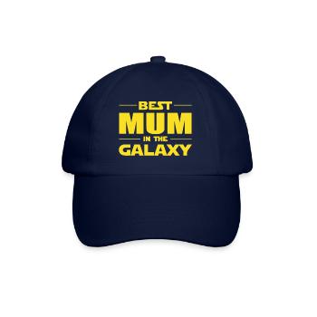 Best Mom Galaxy - Best Mum in the Galaxy - Baseball Cap - blue/blue - Front