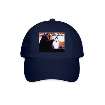holy halloween,halloween, nun, movie, spider - Baseball Cap - blue/blue - Front