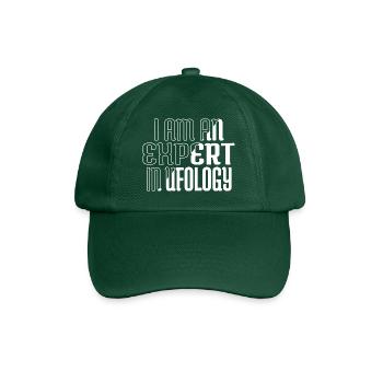 Jeu de mots extraterrestre Animal Déclaration d’enlèvement extraterrestre - Casquette classique - vert bouteille - Devant