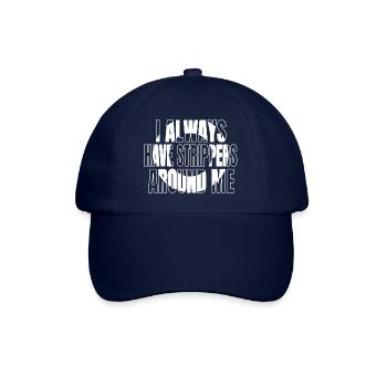 Présenter une idée cadeau de blague sur fil électrique électronique - Casquette classique - bleu/bleu - Devant