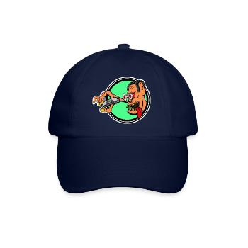 Mister Rat fink harmonica style - Casquette classique - bleu/bleu - Devant
