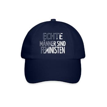 frauenpower feminist geburtstagsgeschenk girl - Baseballkappe - Blau/Blau - Vorne