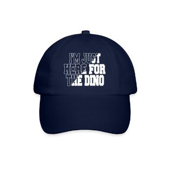 trex animal bday born 2004 2004 january awesome - Baseball Cap - blue/blue - Front