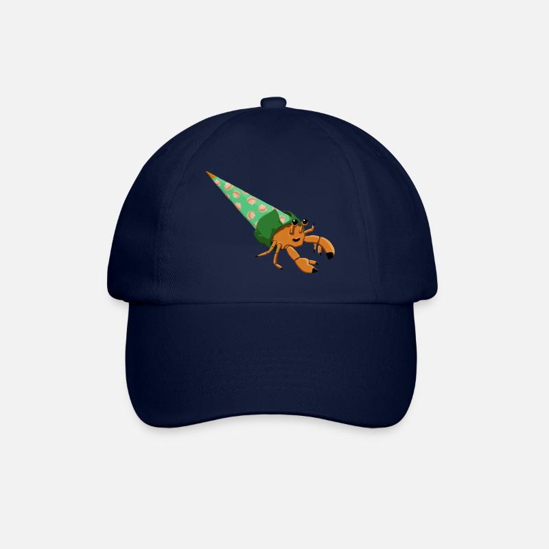 Cône d’école de bernard-l’ermite - Casquette classique - bleu/bleu